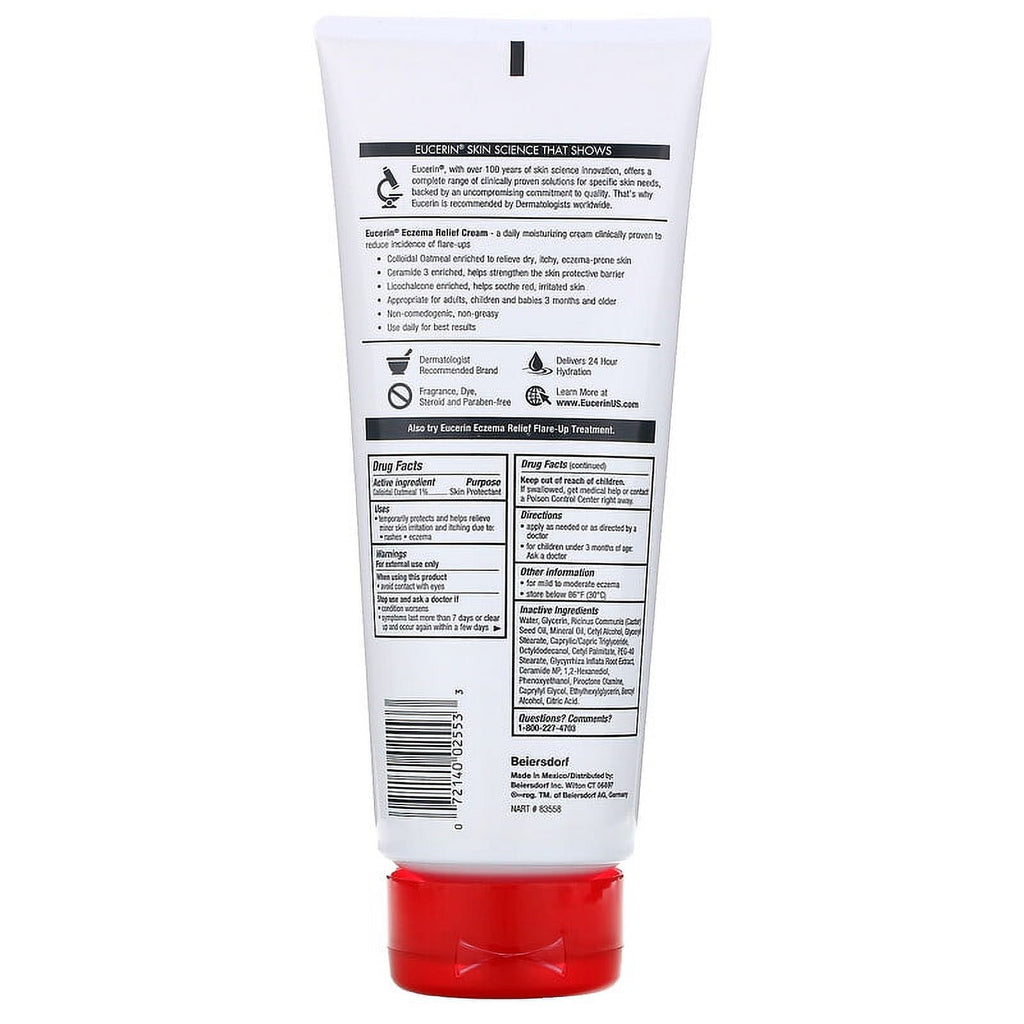 Eczema Relief Body Cream Fragrance Free 14 oz Pack of 4 C416149