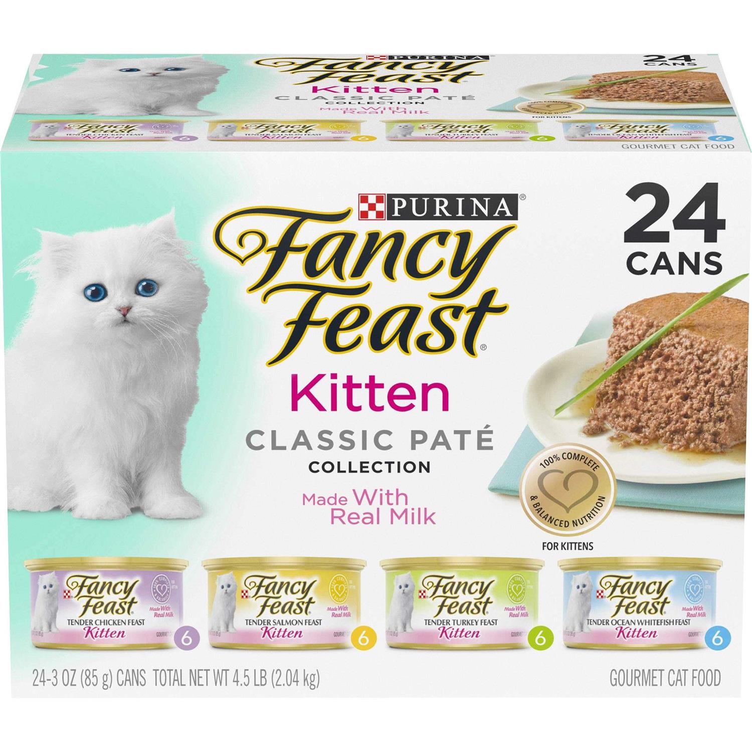 Grain Free Pate Wet Kitten Food Variety Pack R311