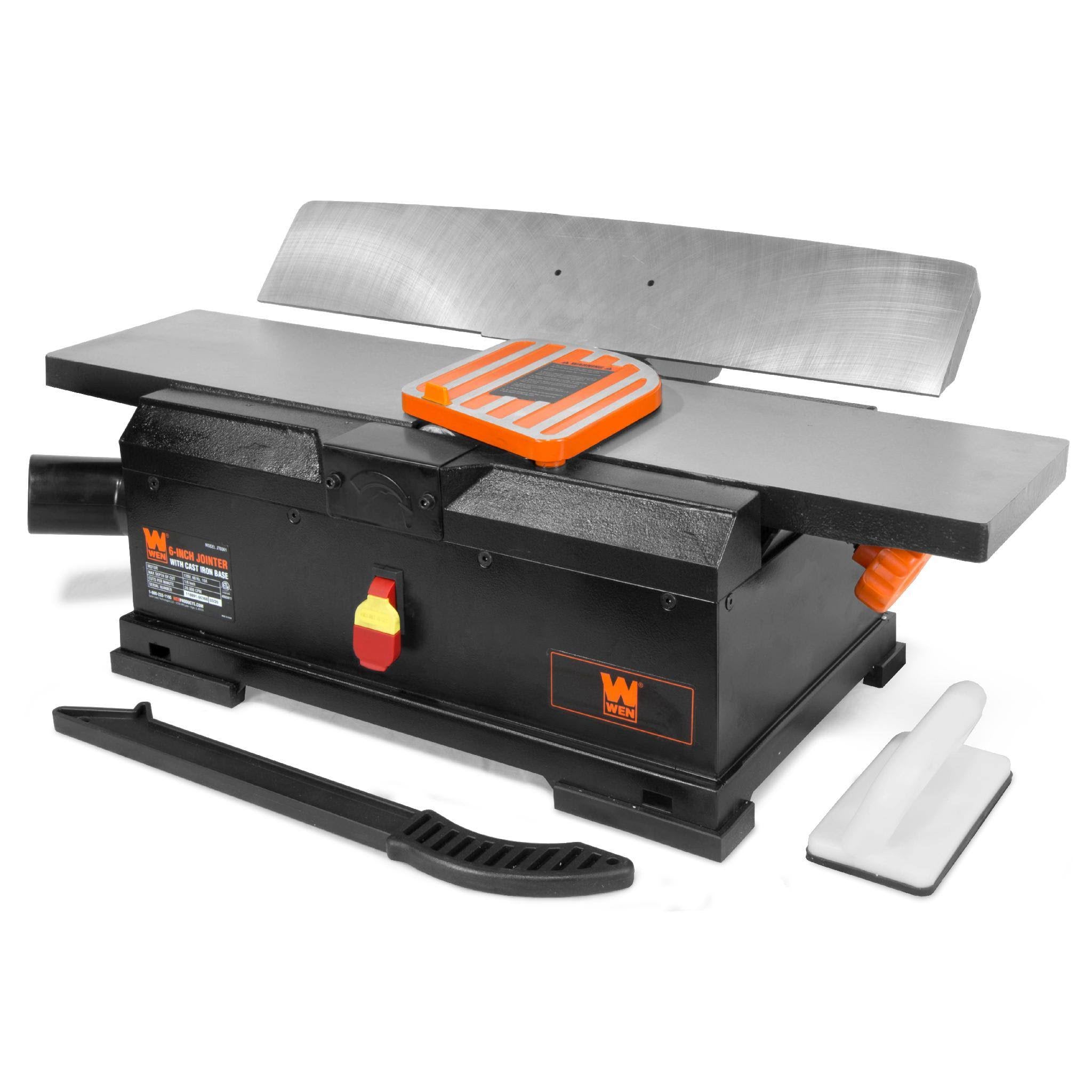 10 Amp 6 in. Corded Benchtop Jointer with Cast Iron Table and Fence C988970