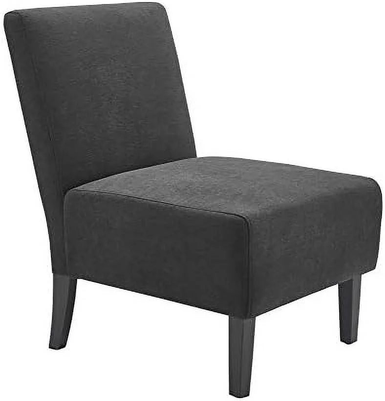 Light Gray Slipper Accent Chair J727393