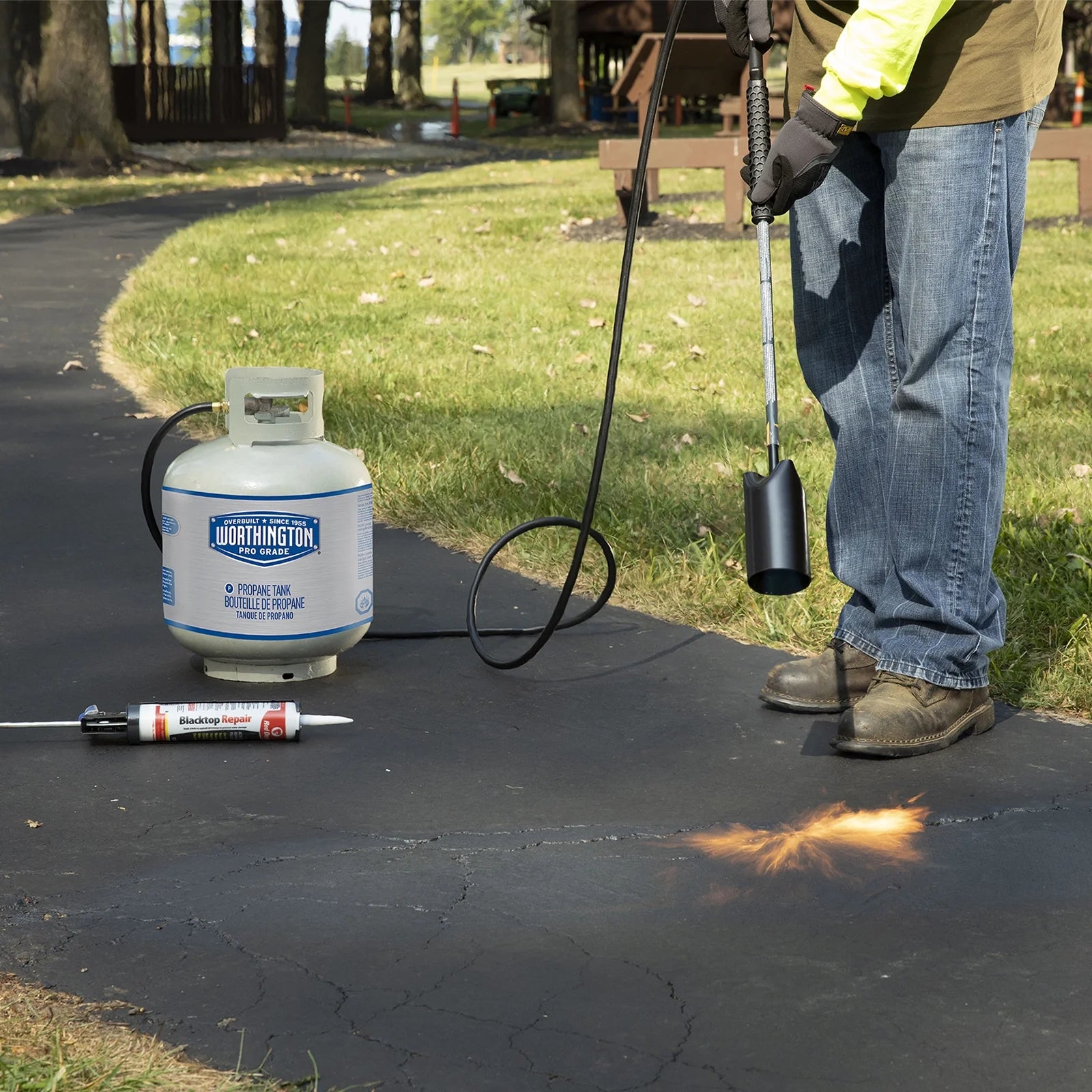 20-Pound Refillable Propane Tank W8361
