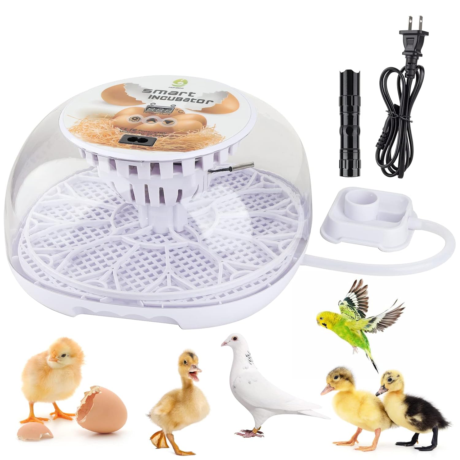 12-24 Egg Incubator with Automatic Egg Turner H921