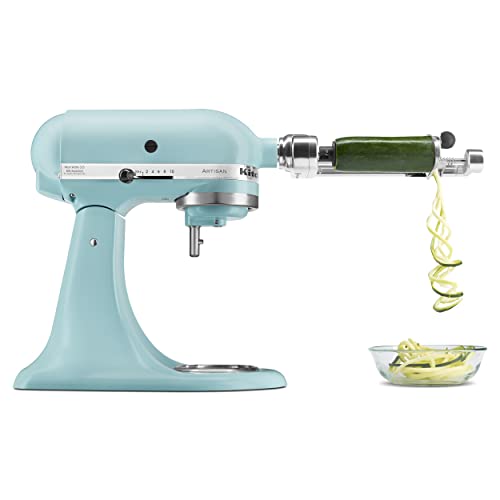 5 Quart Tilt Head Stand Mixer with Pouring Shield, Removable bowl, Aqua Sky L71289