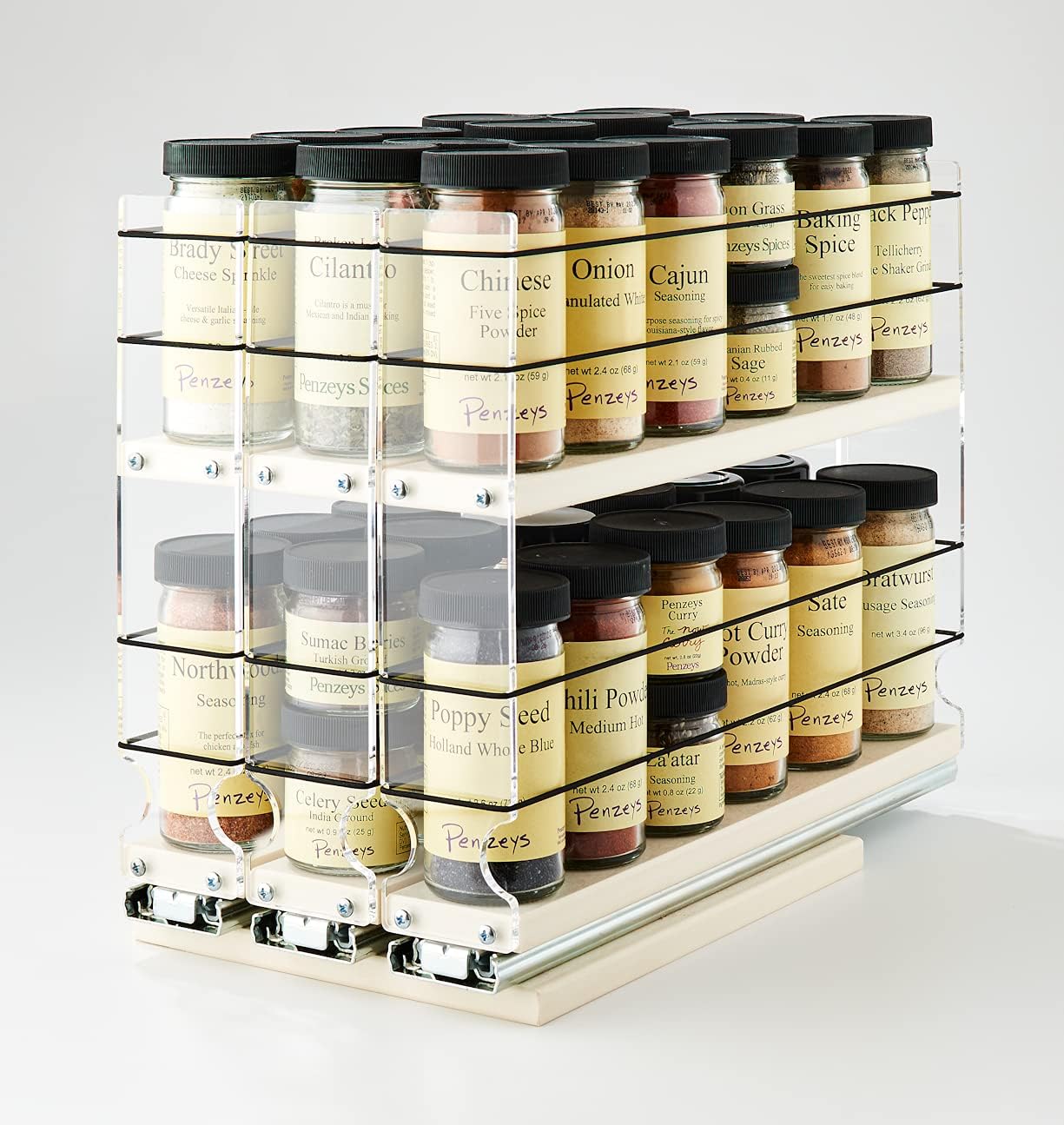 Cabinet Mounted Spice Rack with 3 Drawers A851741