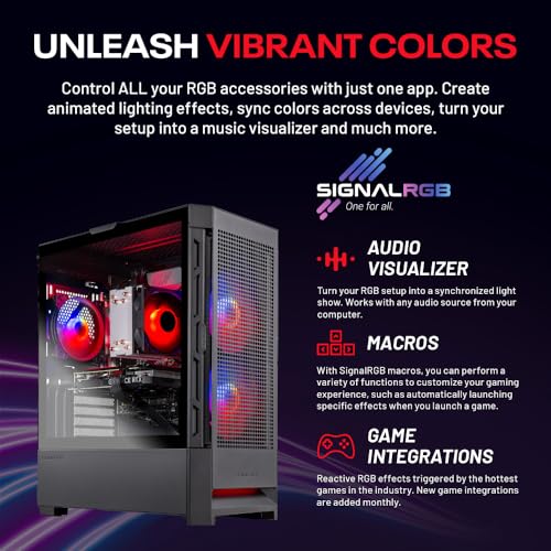 Mini Gaming PC Desktop, Ryzen 7 5700, NVIDIA RTX 4060 8GB, 1TB SSD, 16GB DDR4 RAM 3200, 650W Gold PSU, Win 11 Home V12531