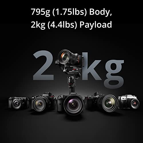 3-Axis Gimbal Stabilizer, 2 kg Tested Payload, Native Vertical Shooting K9691