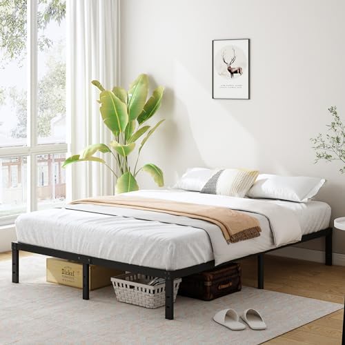 Black Metal Bed Frame O75936