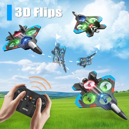 Foam Remote Control Airplane RC Plane Fighter Jet with Light J864049