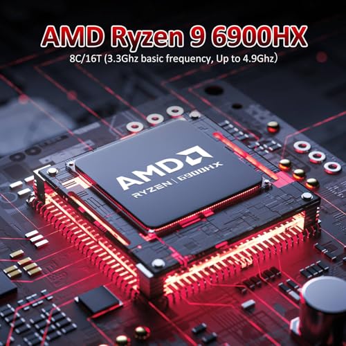 15.6" FHD Gaming Laptop with AMD Ryzen 9 6900HX, 32GB DDR5 RAM, 1TB NVMe SSD, Windows 11 Pro D581482