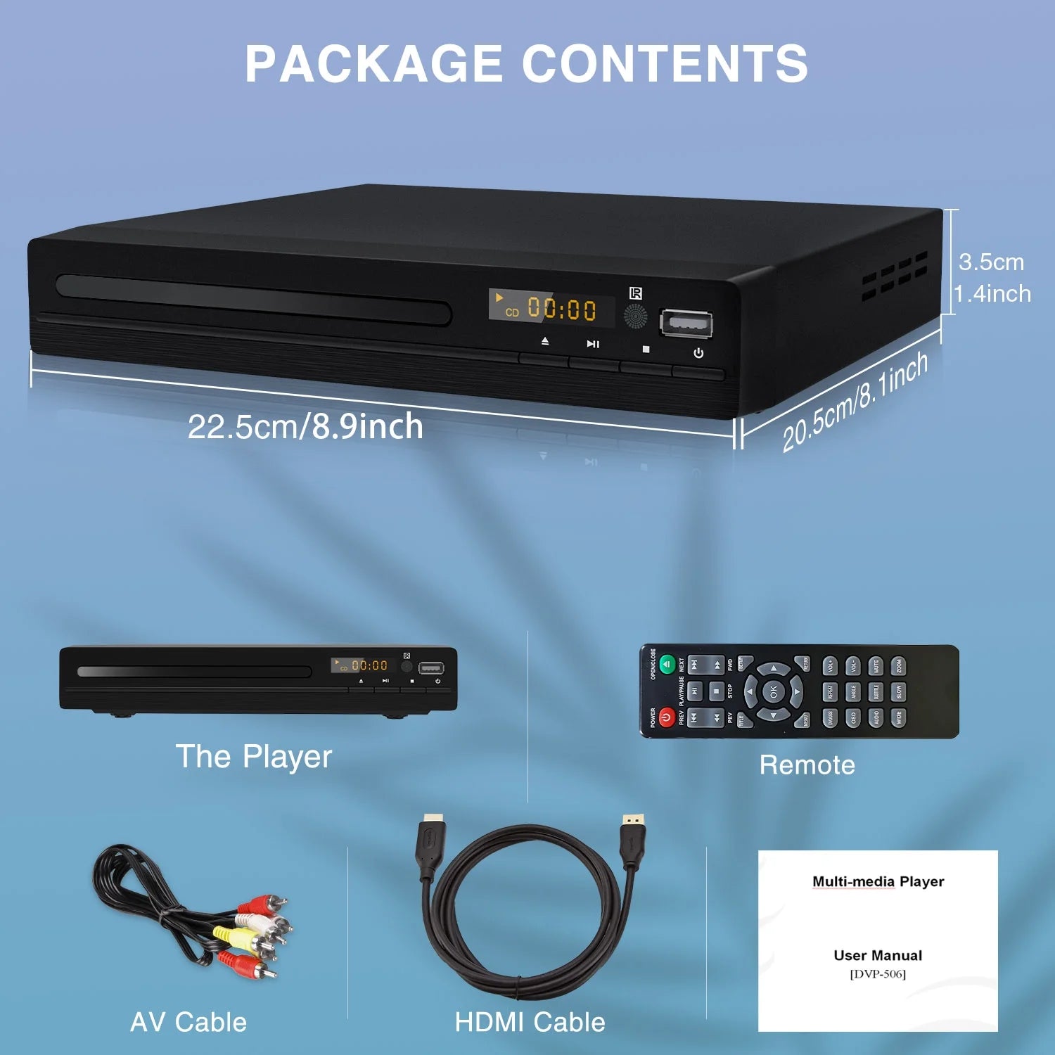 Portable DVD Player with HDMI A5094