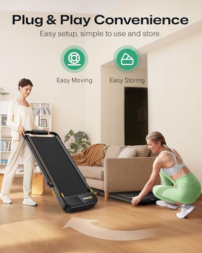 Compact Folding Treadmill with Safety Handle R831