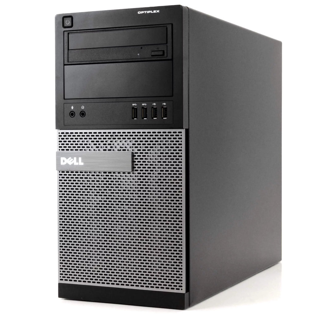 Restored Dell Desktop PC Intel Core i5 16GB Ram 128GB SSD 2TB HDD 20" Monitor NVIDIA GT 1030 WiFi Windows 10 A411052