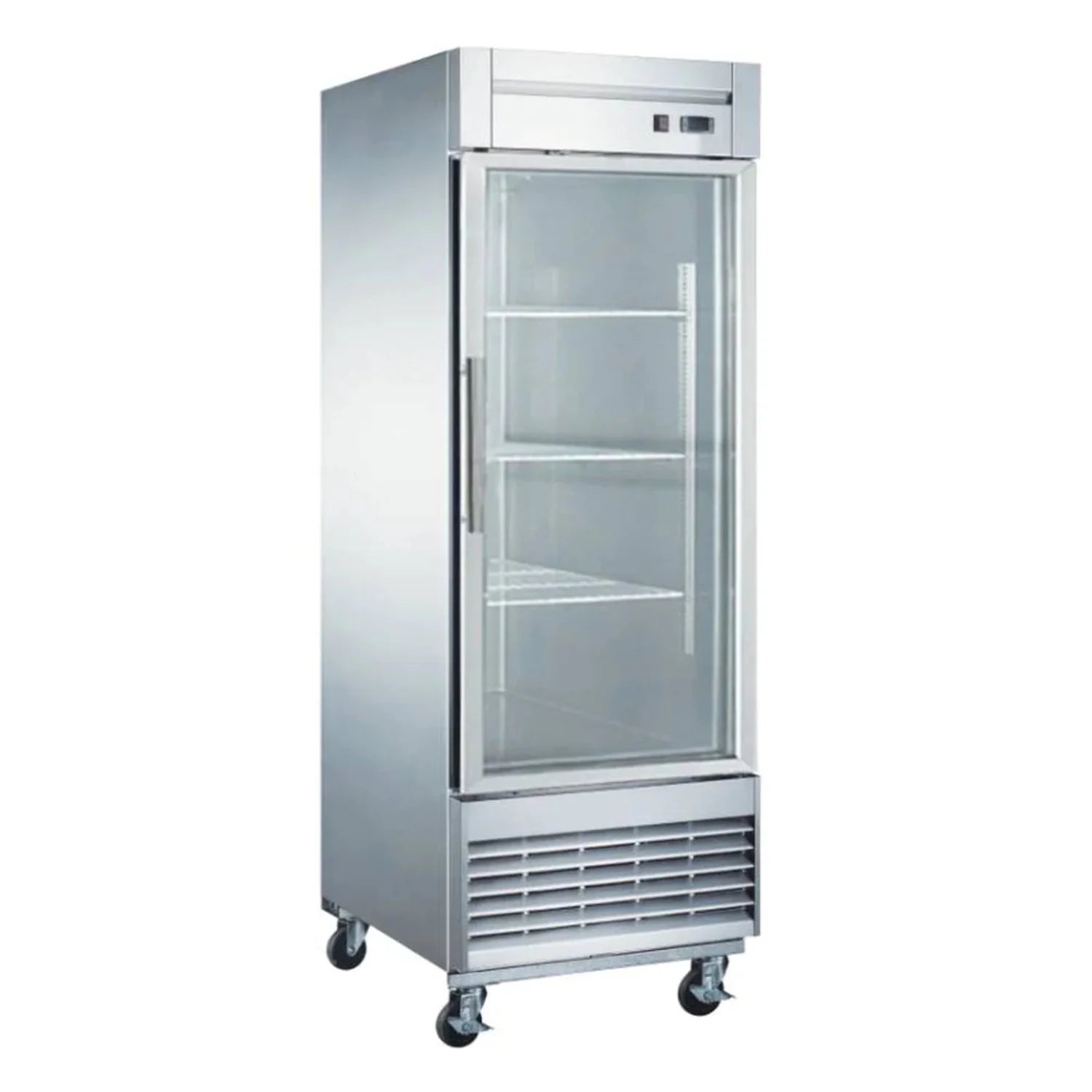 27 1 Door Glass Reach-In Freezer V740