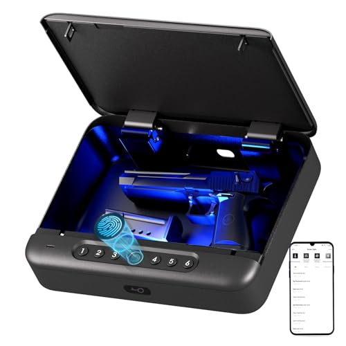 Biometric Gun Safe with Fingerprint or Keypad I22407