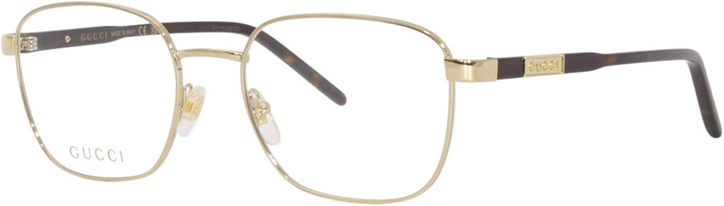 Gold Square Men's Eyeglasses N55546