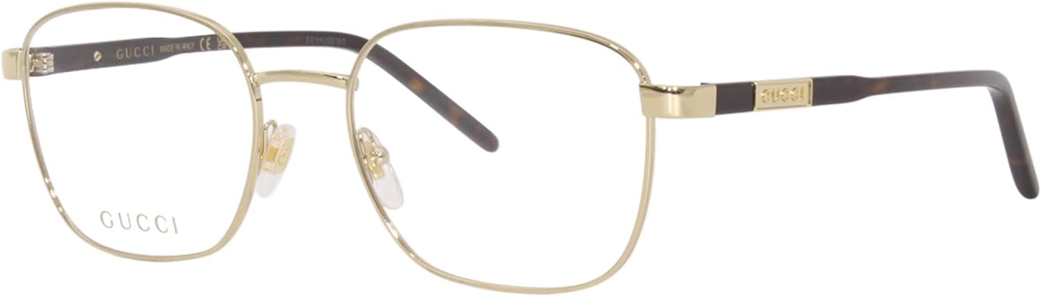 Gold Square Men's Eyeglasses N55546