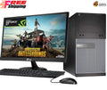 Restored Dell Desktop PC Intel Core i5 16GB Ram 128GB SSD 2TB HDD 20" Monitor NVIDIA GT 1030 WiFi Windows 10 A411052
