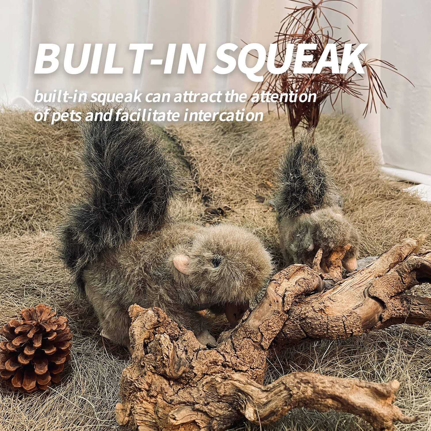 Pet Squirrel Plush Toys T29065