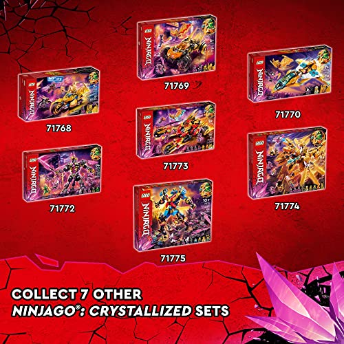 LEGO NINJAGO The Crystal King Temple Action Playset N318