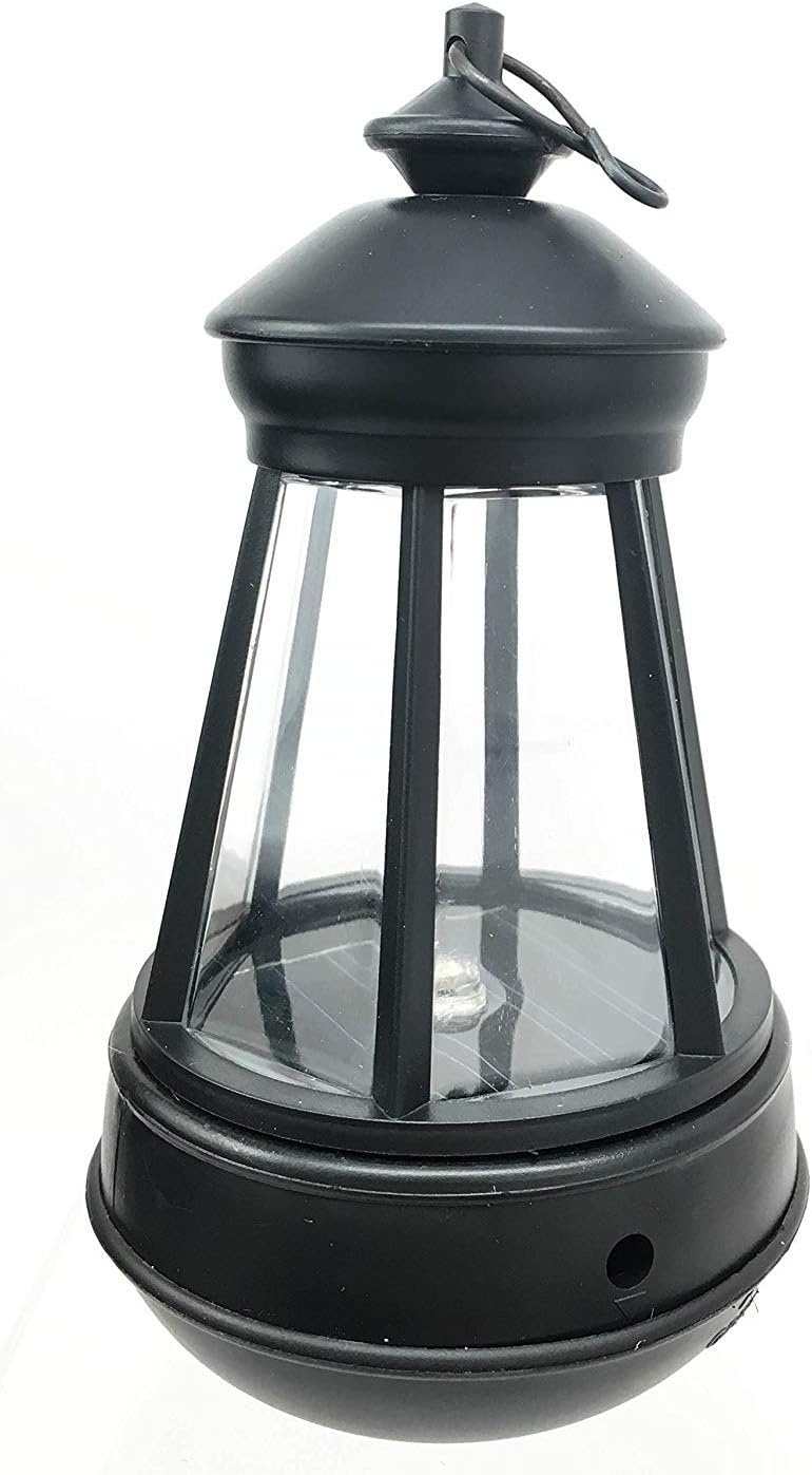 Set of 2 Plastic Solar Hanging LED Lantern X13251