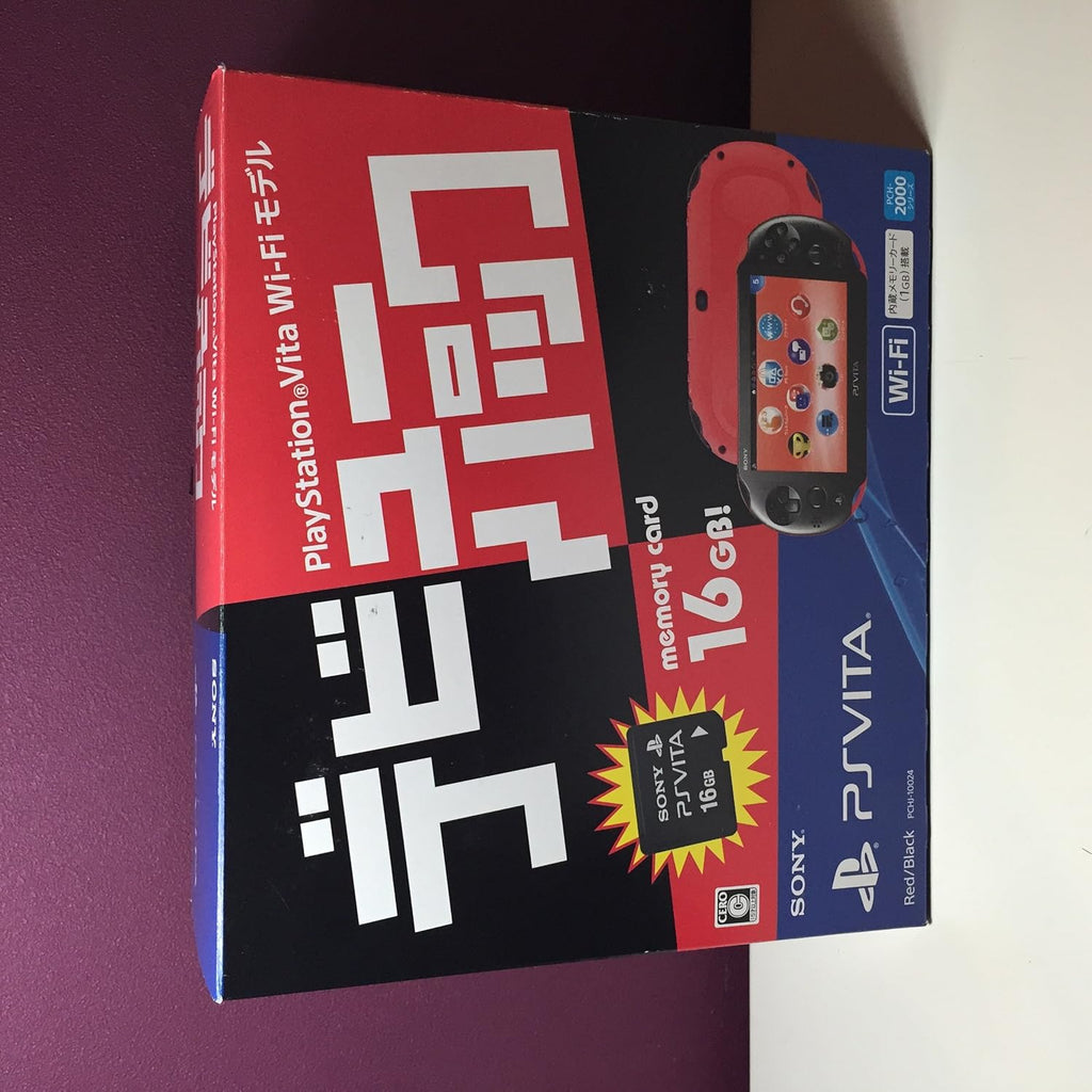 Red / Black PlayStation Vita Wi-Fi model S26192