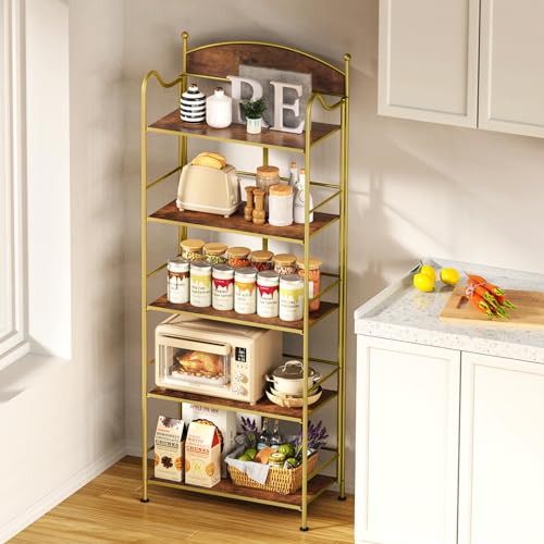 5 Shelf Black Folding Bookcase M54906
