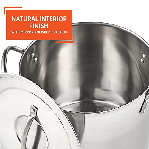 16qt Stainless Steel Stock Pot X2960