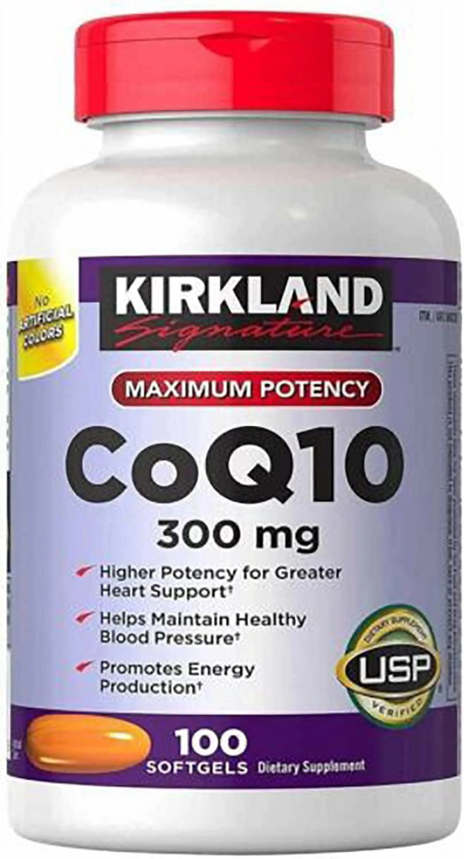 CoQ10 300mg Supplement 100 Softgels W53845