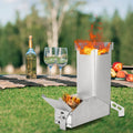 Stainless Steel Collapsible Camp Stove L51279