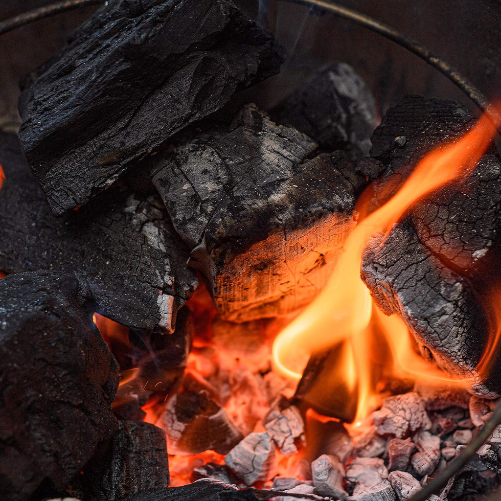 30-Pound Black Lump Charcoal A84332