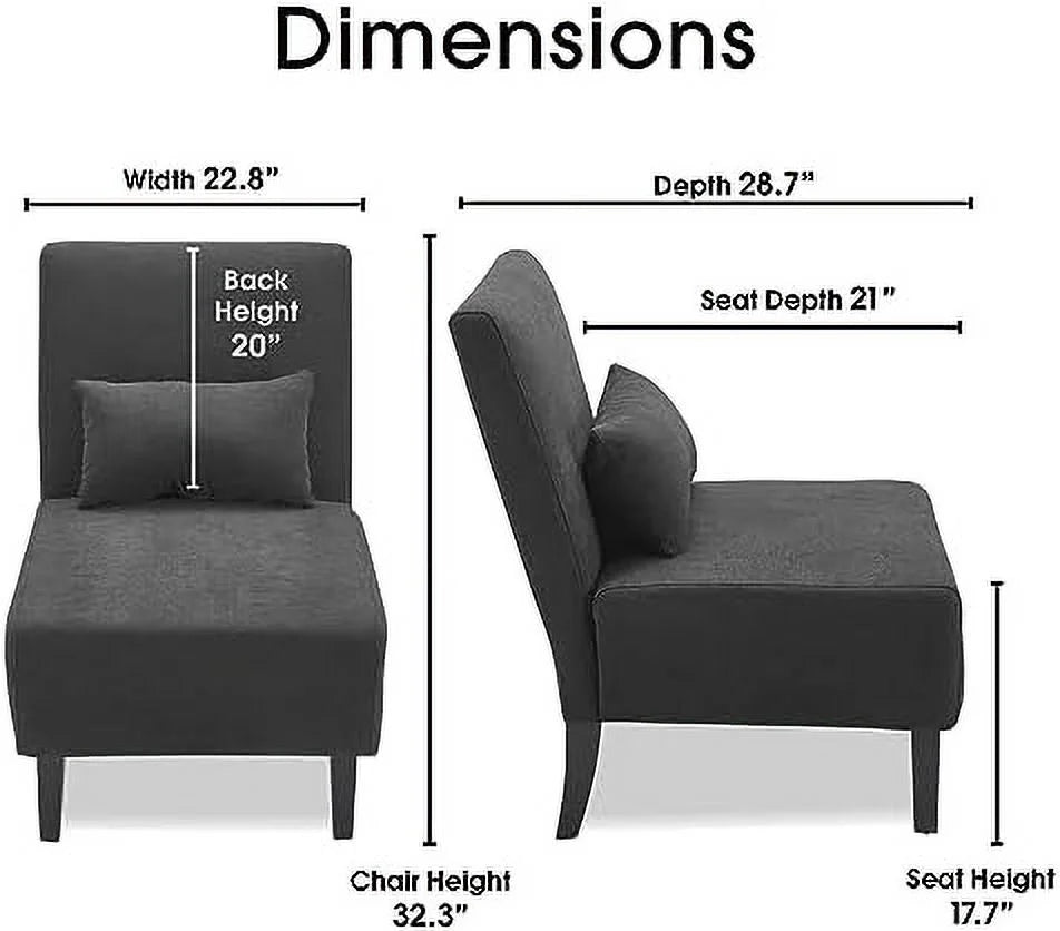 Light Gray Slipper Accent Chair J727393