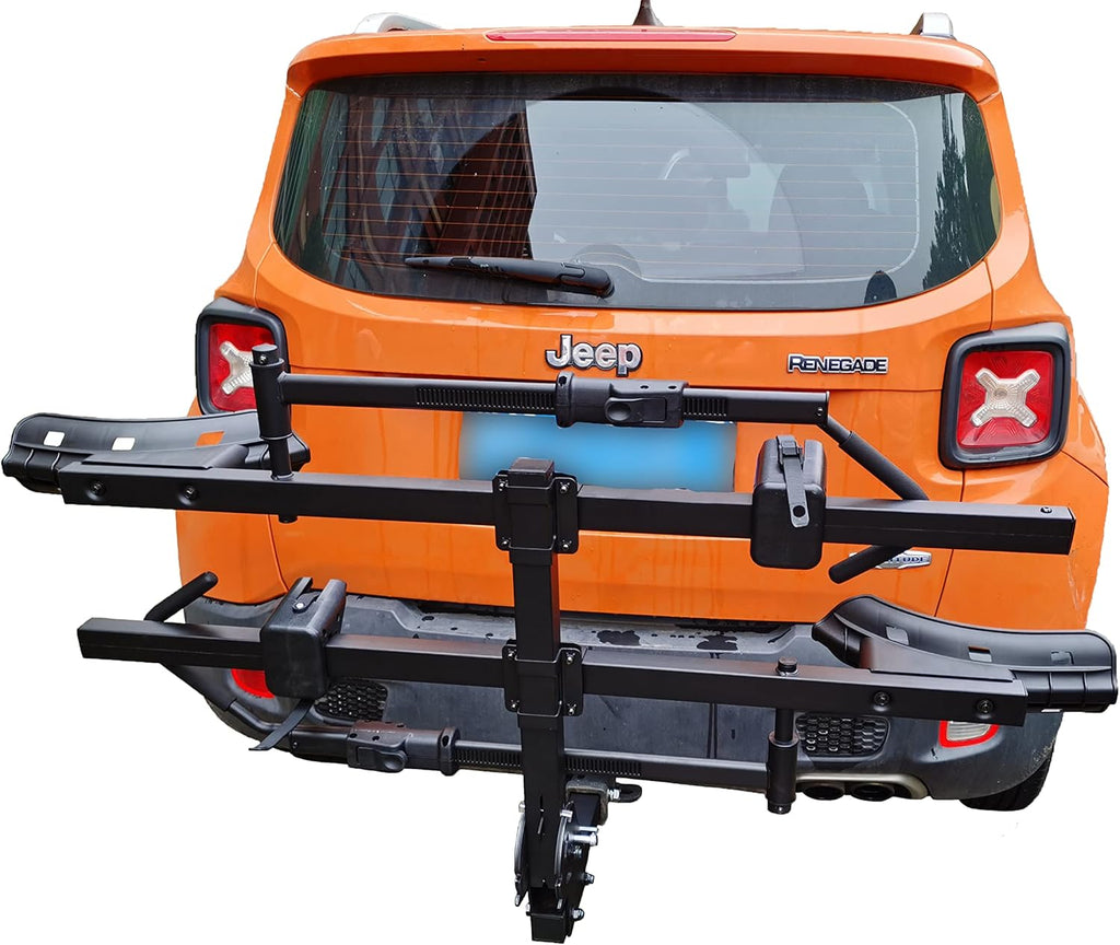 2-Bike Carrier Platform Style Rack for Standard, Fat Tire, Electric Bikes A254672