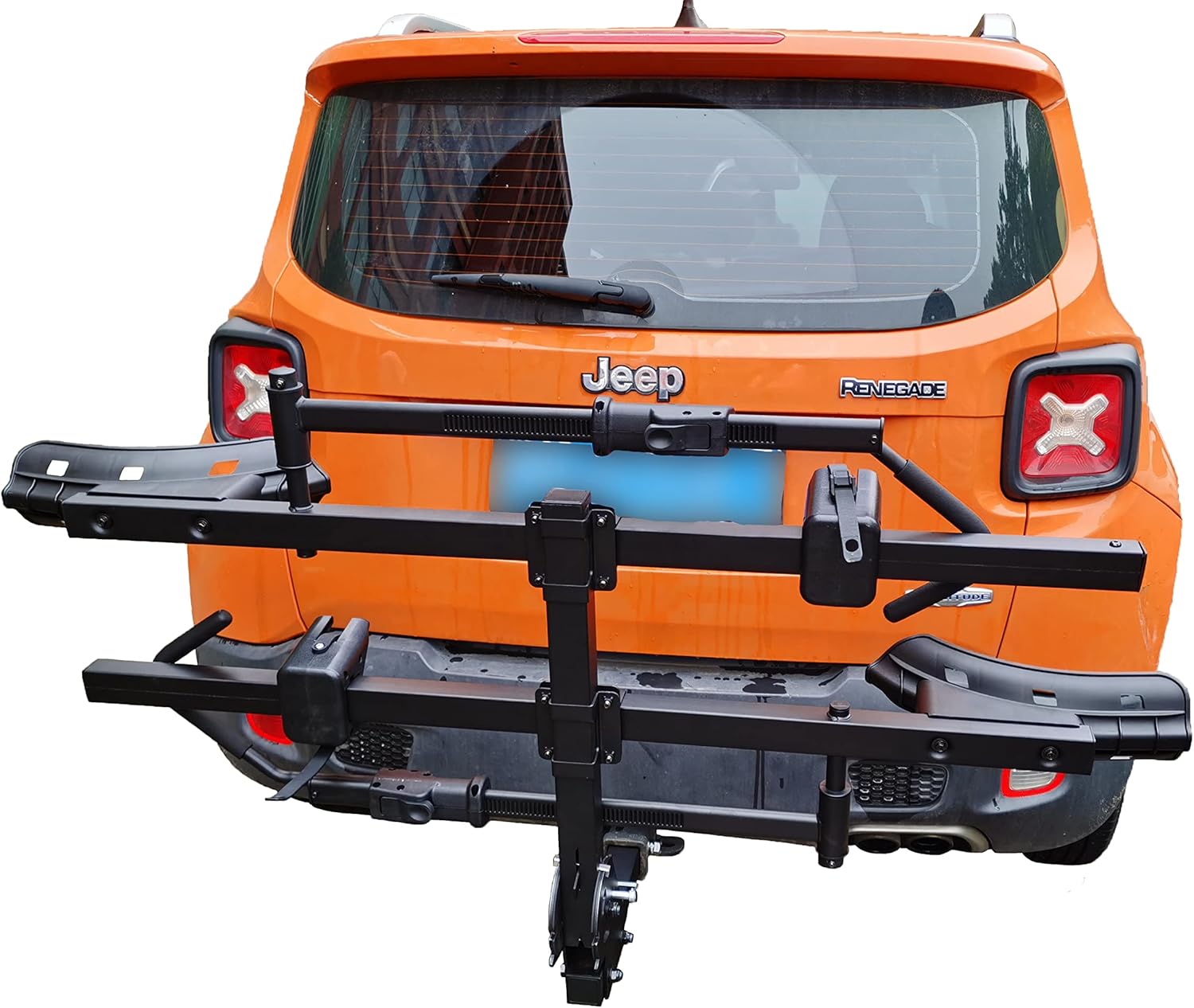 2-Bike Carrier Platform Style Rack for Standard, Fat Tire, Electric Bikes A254672