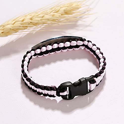 Stainless Steel Medical Emergency ID Bracelet X759