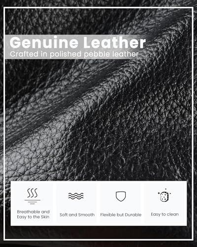 Small Genuine Leather Crossbody Bag with RFID Blocking Card Slots N457