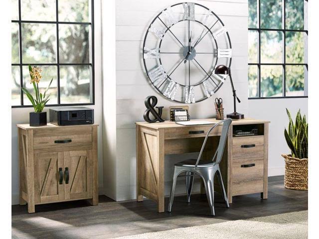 Coastal Oak Storage Cabinet L5269