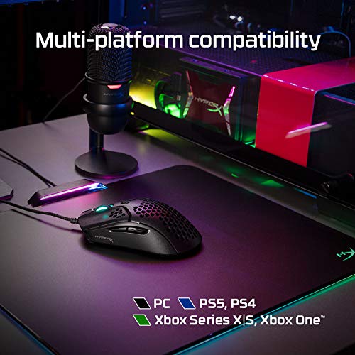 Ultra-Lightweight 59g Gaming Mouse Black/Red S693503