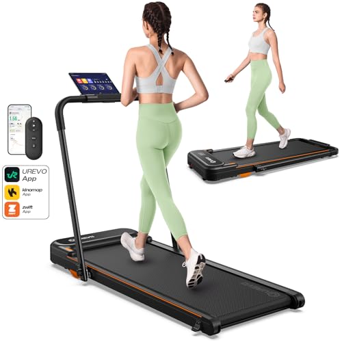 Compact Folding Treadmill with Safety Handle R831