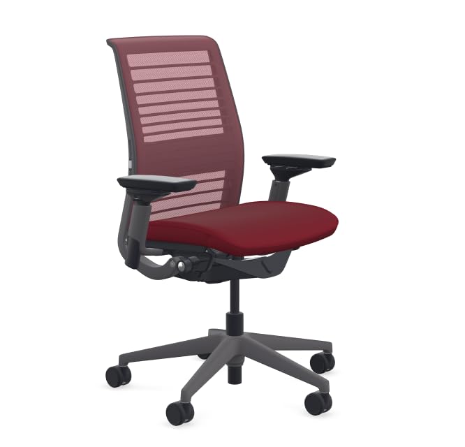 Dark Merle Ergonomic Office Chair with 3D Knit Back M621