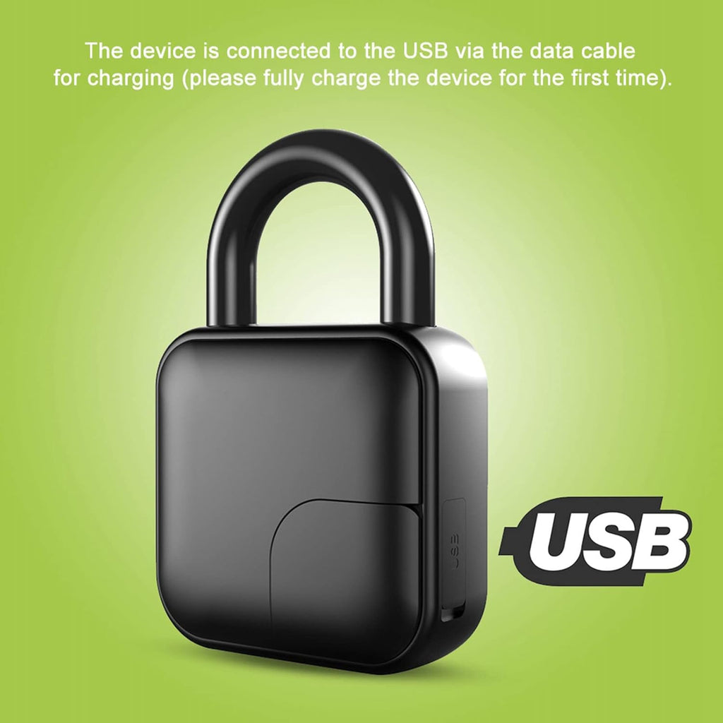 Smart Waterproof Fingerprint Padlock T271