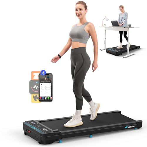 Walking Pad, Under Desk Treadmill, 2 in 1 Quiet Portable Mini Treadmill with Remote Control M132125