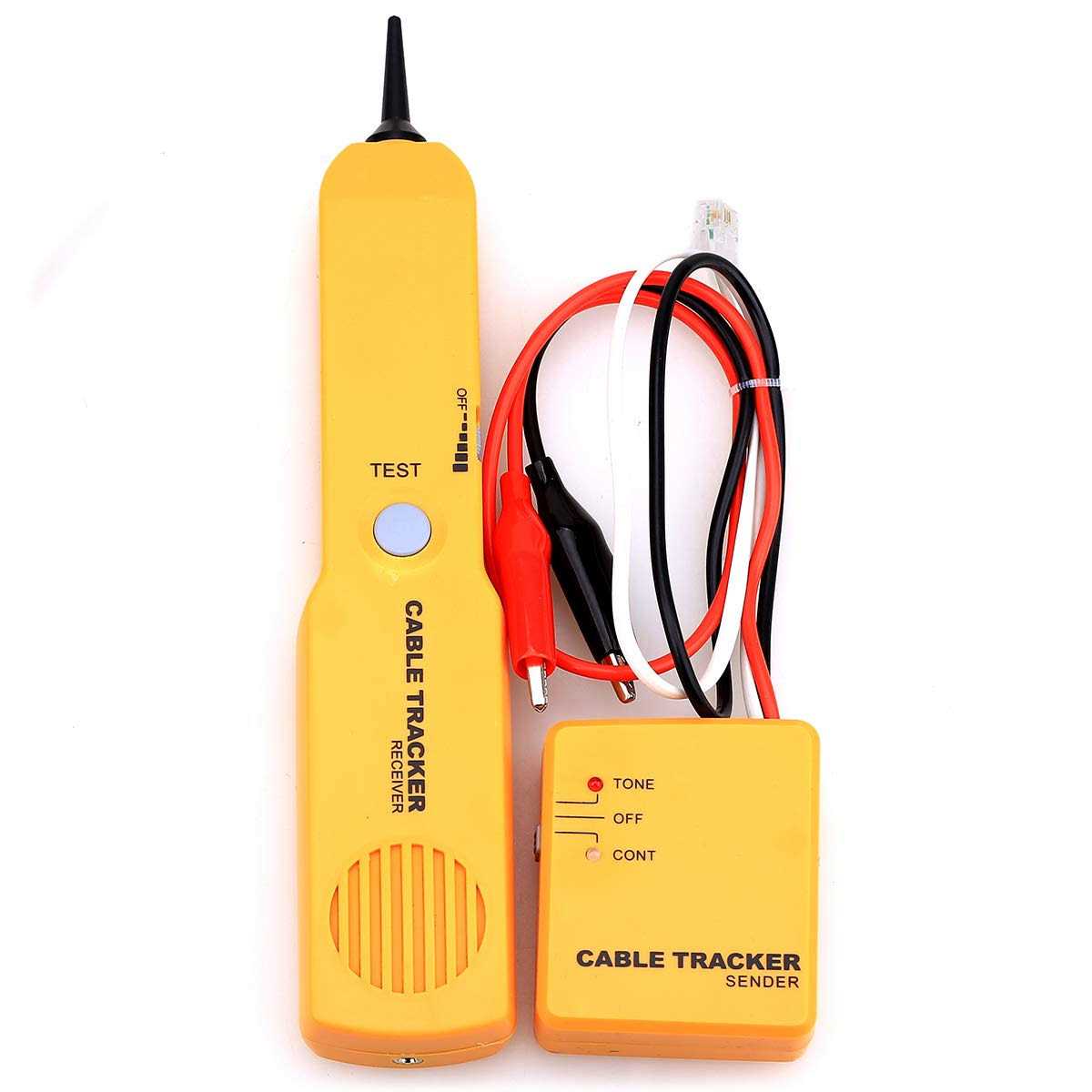 Cable Finder Tone Generator Probe Tracer RJ11 Wire Tracker Network Tester Kit W426628