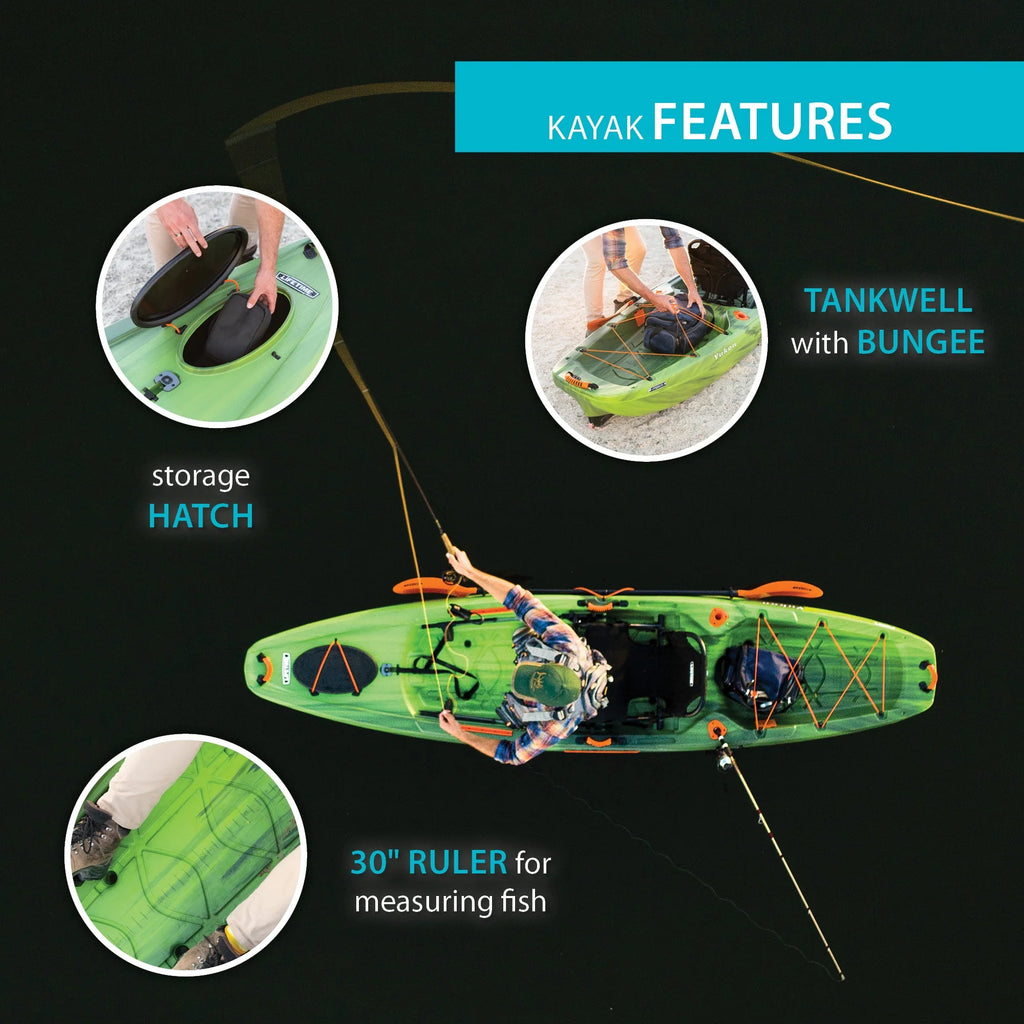 116 inch Sit-on-Top Fishing Kayak R427