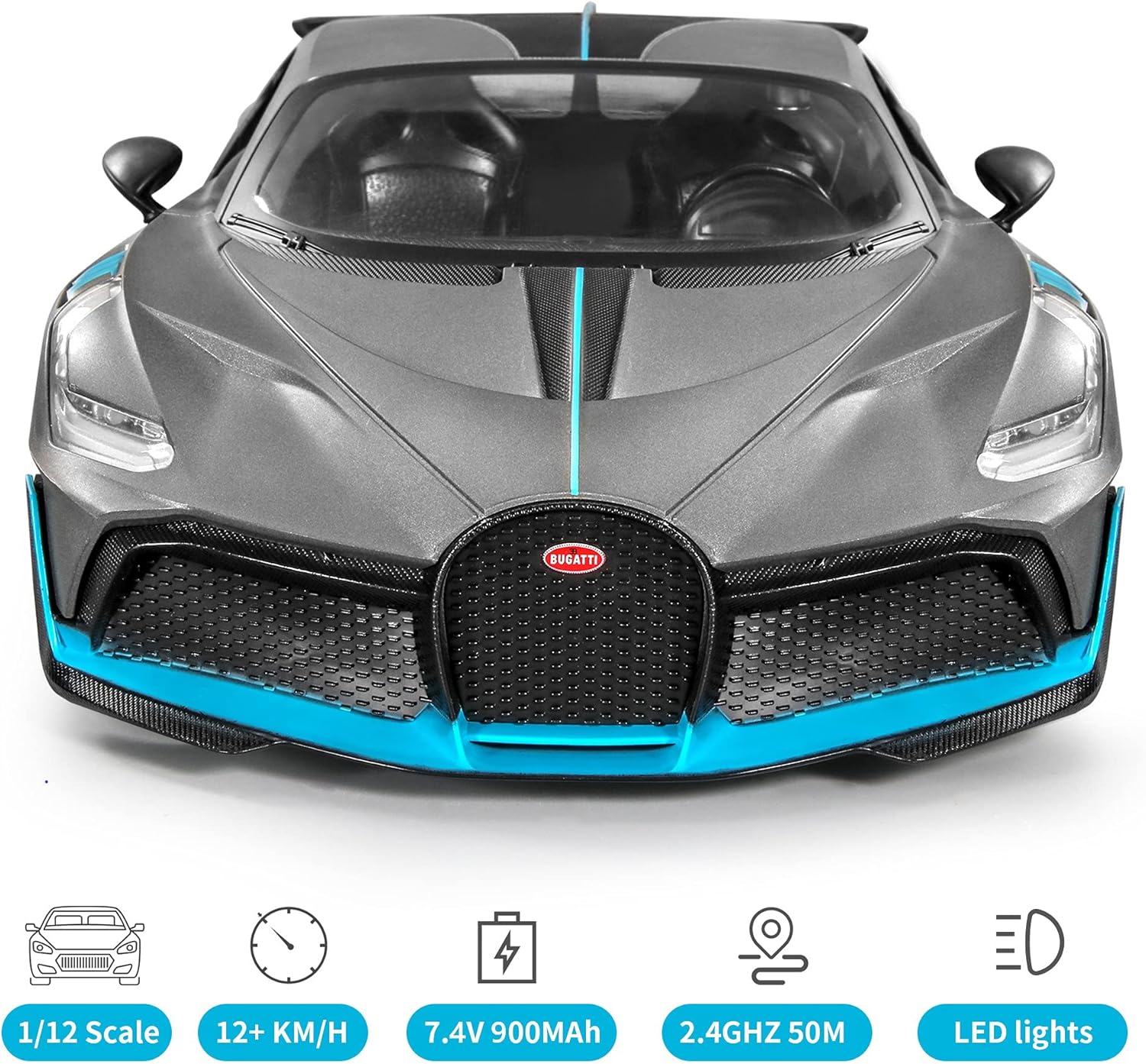 1/12 Scale Remote Control Car with Lights N342