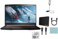 15.6" FHD 144Hz Gaming Laptop, Intel Core i5-11400H, NVIDIA GeForce RTX 3050 4GB, 20GB DDR4 Memory, 512GB NVMe SSD, Black B439