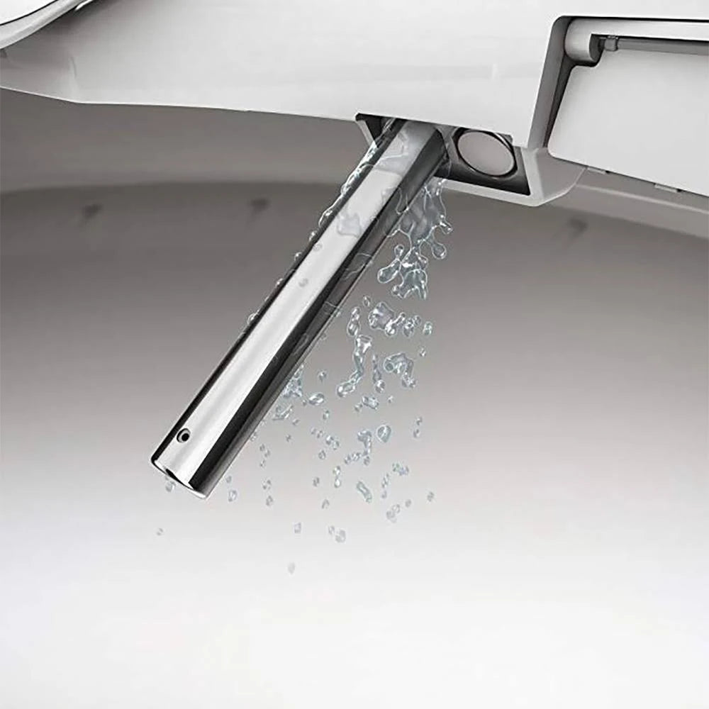 White Elongated Bidet Toilet Seat K75740
