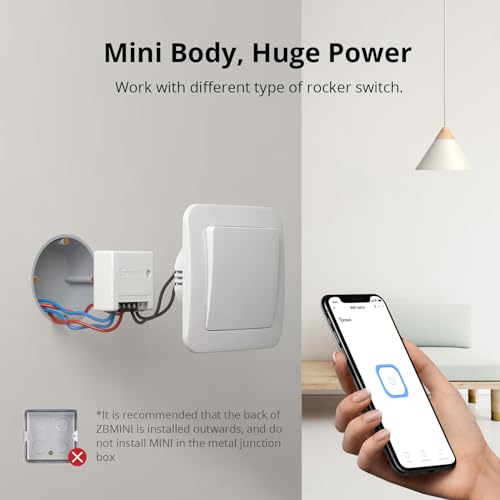 2-Pack ZigBee Mini Smart Light Switch Y853179