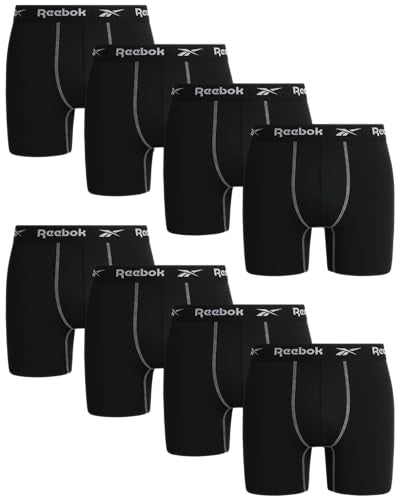 8 Pack Performance Men's Boxer Briefs W61212