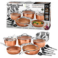 15pc Nonstick Ceramic Cookware Set D9786