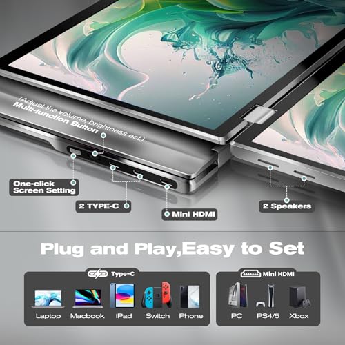 12" Full HD IPS Portable Monitor I5169